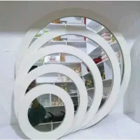 آیینه  گرد پنج تیکه
