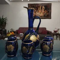 گلدان چک قدیمی|کلکسیون اشیاء عتیقه|تهران, آبشار تهران (دریاچه)|دیوار