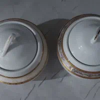 دوعدد قندان چینی