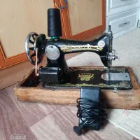 چرخ خیاطی باپایه ودینام برقی آماده کارسالم