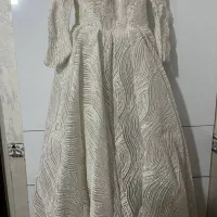 لباس عروس سالم تر تمیز ،یک بار تن پوش بدون پارگی