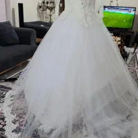 لباس عروس شیک همراه با ژپون|لباس|ری, هاشم‌آباد|دیوار