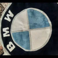 فرش دایره با آرم BMW  خاص