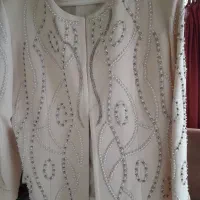 تک کت مجلسی سنگ دوزی کرده