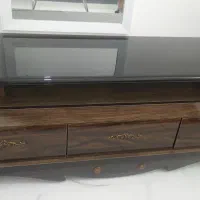 میز tv شیک چوب راش .