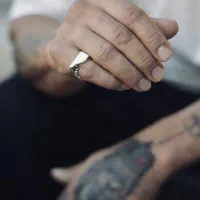 انگشتر نقره دست ساز