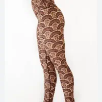 شلوار لگ کتان لگ ورزشی دمپا بوت کات مام سفید