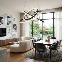 لوستر اباژور دیوار کوب مدرن