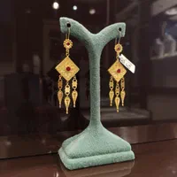 گوشواره آویز مرتشع|جواهرات|بندرعباس, |دیوار