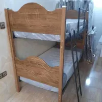تخت دو طبقه تمام فلز و تمام ام دی اف و چوبی فلزی|تخت و سرویس خواب|تهران, نعمت‌آباد|دیوار