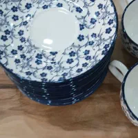 سرویس چای خوری گل آبی ترند|ظروف سرو و پذیرایی|کوهسار (البرز), |دیوار