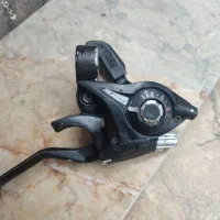 دسته دنده دوچرخه 7 دنده  شیمانو و ترمز عقب و جلو