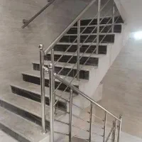 نرده استیل حفاظ راه پله،حفاظ بانکی،حفاظ پشت پنجره.