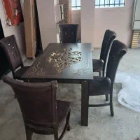 میز ناهارخوری چوپ راش اصل گرجستان