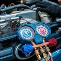 شارژ گاز کولر خودرو تست نشت یابی سرمایش تضمینی