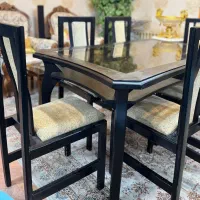 میز و صندلی ۶ نفره غذاخوری