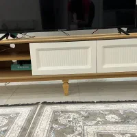 میزتلویزیون و کنسول در حد نو