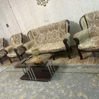 مبل کلاسیک سلطنتی راحتی استیل