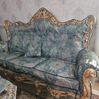 فروش مبلمان ۹ نفره همراه با میز عسلی و روکش|مبلمان خانگی و میز عسلی|قرچک, میرزائی جنوبی|دیوار