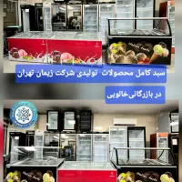 یخچال و فریزر ایستاده ویترینی زیمان