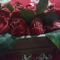 باکس گل رز مصنوعی مخمل|گل مصنوعی|تهران, تهرانپارس غربی|دیوار