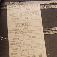 کت و شلوار FERRE، رنگ ذغالی|لباس|تهران, بهار|دیوار