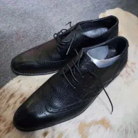 کفش مجلسی مردانه چرم تبریز