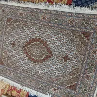 تولید کننده هستم ۴۰ رج جفت ۹ متری گل ابریشم|فرش|تبریز, |دیوار