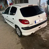 ماشین ۲۰۶ سفید|خودرو سواری و وانت|رشت, ساغری سازان|دیوار