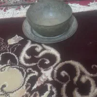کاسه بشقاب مسی انتیک|کلکسیون اشیاء عتیقه|زنجان, |دیوار