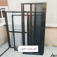 در و پنجره توری پلیسه و ساده upvc