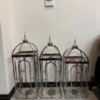 فانوس کنار سالنی شیک استیل|صنایع دستی و سایر لوازم تزئینی|تهران, تهرانپارس شرقی|دیوار