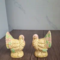 جاتخم مرغی چینی مجسمه دکوری بوقلمو آبلیمو خوری|مجسمه، تندیس، ماکت|ری, دولتآباد|دیوار