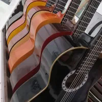 گیتار مشکی مات و براق استاندارد اقساط چکی