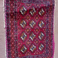 قالیچه دستباف پشتی