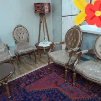 مبل استیل سالم وتمیز|مبلمان خانگی و میز عسلی|تهران, تختی|دیوار