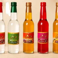 گلاب عرق نعنا سرکه سیب شربت زعفران بهارنارنج گل