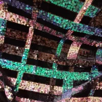 پارچه مخمل پولکی اعلا یک متر و یک چارک تقریبا