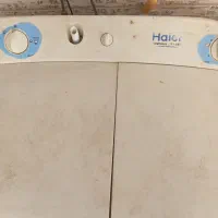 ماشین لباسشویی حایر دوقلو|ماشین لباسشویی و خشک‌کن لباس|یزد, |دیوار