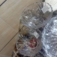 چندین ظرف کریستال سوگا اصل ژاپن