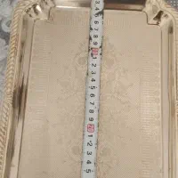 سینی ۴۵سال پیش آب طلا|کلکسیون اشیاء عتیقه|رشت, کوی حسینی|دیوار