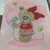 فرش کودک تر و تمیز