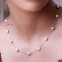 گردنبند مرواریدی عمده و تک