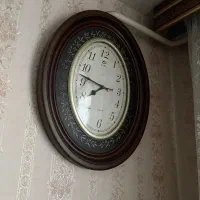 ساعت دیواری طرح چوب