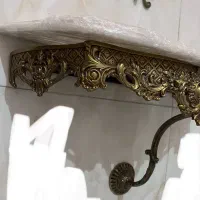 اینه و کنسول برنز انتیک با سنگ مرمر بسیار زیبا|بوفه، ویترین، کنسول|تهران, گاندی|دیوار
