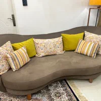 یک دست مبل هشت نفره سالم