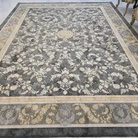 فرسی طوسی گل برجسته