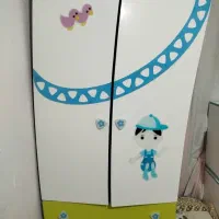 دو عدد تخت نوجوان تک نفره به همراه کمد