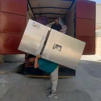 باربری احمدی حمل اثاث با کارگر و ایسوزو مسقف