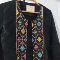 مانتو پاییزه مخمل سایز ۱|لباس|اسدآباد, |دیوار